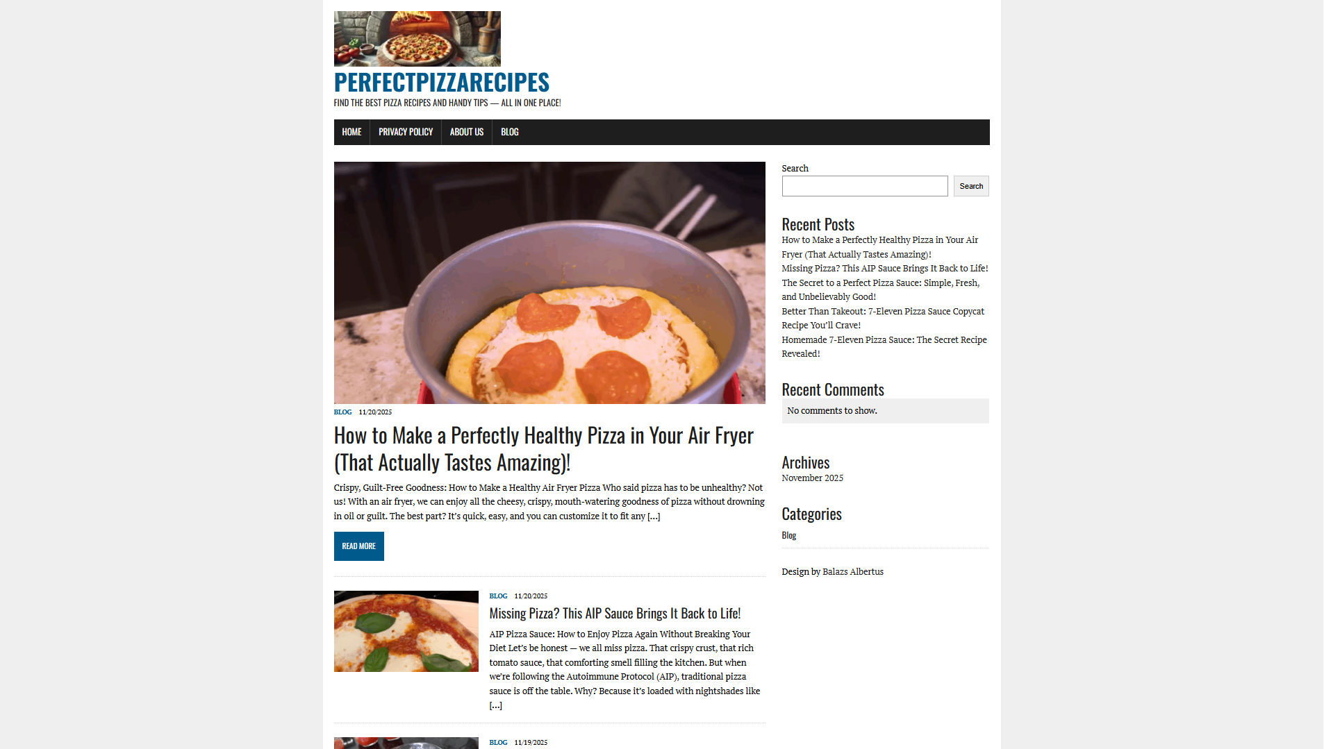 PerfectPizzaRecipes.com - Find the best pizza recipes and handy tips — all in one place!