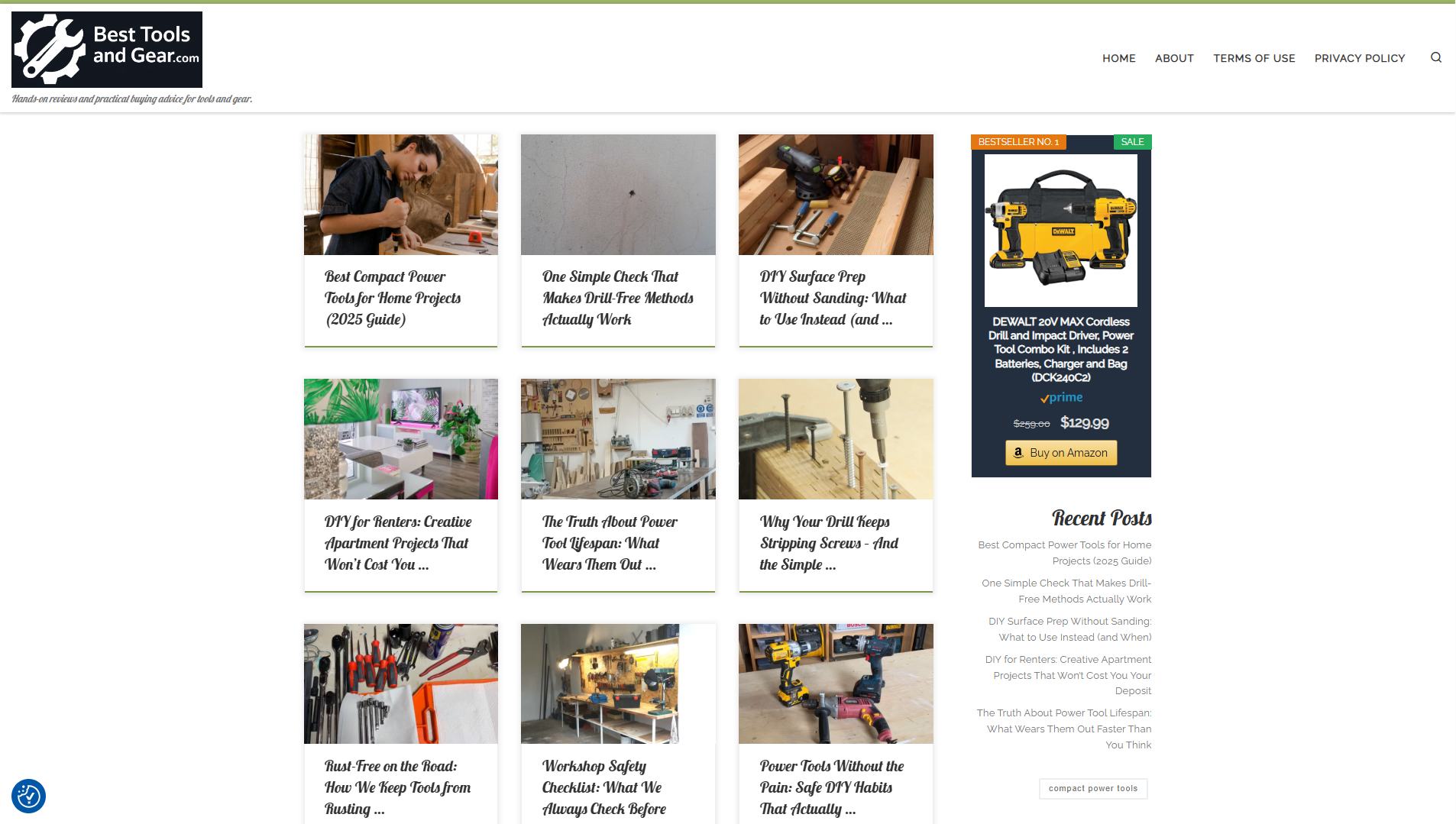 Best Tools and Gear.com - Hands-on reviews and practical buying advice for tools and gear